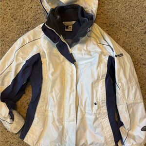 Columbia White Jacket